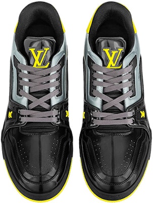 Louis Vuitton Kasut Trainers 'Hitam Kuning Perak' 1A9JTM Lookbook Louis Vuitton Kasut Trainers 'Hitam Kuning Perak' 1A9JTM