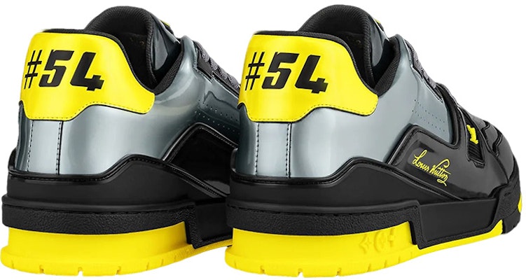 Louis Vuitton Kasut Trainers 'Hitam Kuning Perak' 1A9JTM Shop Louis Vuitton Kasut Trainers 'Hitam Kuning Perak' 1A9JTM