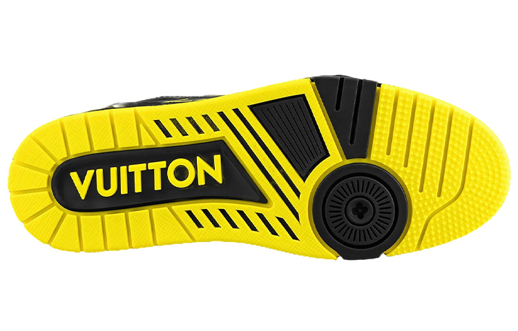 Purchase Louis Vuitton Sepatu 'Hitam Kuning Perak' 1A9JTM