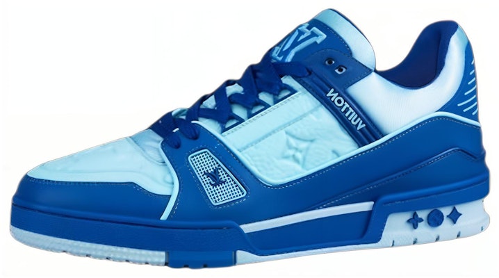 Louis Vuitton Kasut Trainers 'Biru' 1A8WEJ Buy Louis Vuitton Kasut Trainers 'Biru' 1A8WEJ