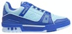 Louis Vuitton Kasut Trainers 'Biru' 1A8WEJ