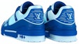 Lookbook Louis Vuitton Kasut Trainers 'Biru' 1A8WEJ