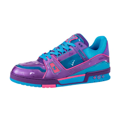 LV Trainers 'Blue Purple Pink'