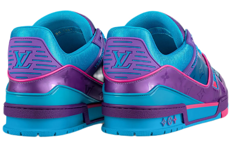 Order Zapatillas Louis Vuitton 'Azul Morado Rosa' 1A9JQJ