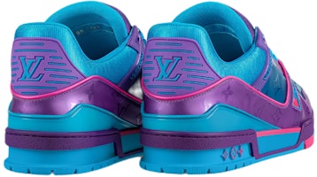 ルイ・ヴィトン スニーカー 青紫ピンク 1A9JQJ Order ルイ・ヴィトン スニーカー 青紫ピンク 1A9JQJ