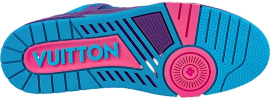 ルイ・ヴィトン スニーカー 青紫ピンク 1A9JQJ Shop ルイ・ヴィトン スニーカー 青紫ピンク 1A9JQJ