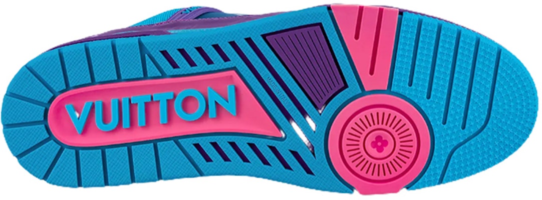 Louis Vuitton Trainers 'Blue Purple Pink' 1A9JQJ Shop Louis Vuitton Trainers 'Blue Purple Pink' 1A9JQJ