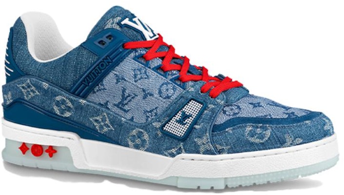 Louis Vuitton Trainers 'China Exclusive Denim Blue Red' 1A8TSK Order Louis Vuitton Trainers 'China Exclusive Denim Blue Red' 1A8TSK