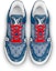 Lookbook Louis Vuitton Kasut 'Eksklusif China Denim Biru Merah' 1A8TSK
