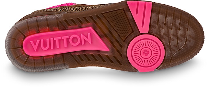 路易威登 Trainer 鑲鑽 百搭低筒運動 時尚板鞋 男款 粉棕 Purchase 路易威登 Trainer 鑲鑽 百搭低筒運動 時尚板鞋 男款 粉棕