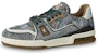 Louis Vuitton Kasut 'Grey Crystals' 1AARH6