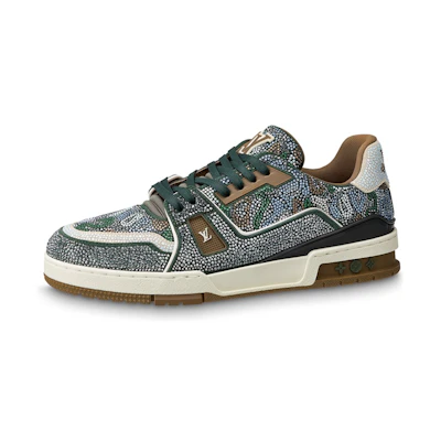 LV Trainers 'Grey Crystals'