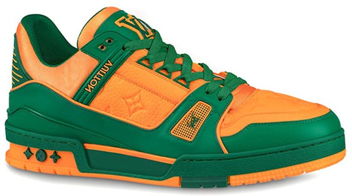 Louis Vuitton Trainers 'Orange Monogram with Green' 1A8WFP Order Louis Vuitton Trainers 'Orange Monogram with Green' 1A8WFP
