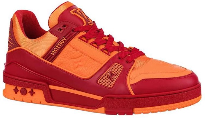 Louis Vuitton Sepatu 'Monogram Oranye dengan Merah' 1A8WDZ Order Louis Vuitton Sepatu 'Monogram Oranye dengan Merah' 1A8WDZ