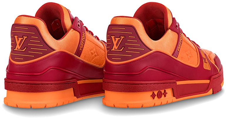 Louis Vuitton Sepatu 'Monogram Oranye dengan Merah' 1A8WDZ Lookbook Louis Vuitton Sepatu 'Monogram Oranye dengan Merah' 1A8WDZ