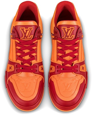 Louis Vuitton Sepatu 'Monogram Oranye dengan Merah' 1A8WDZ Shop Louis Vuitton Sepatu 'Monogram Oranye dengan Merah' 1A8WDZ