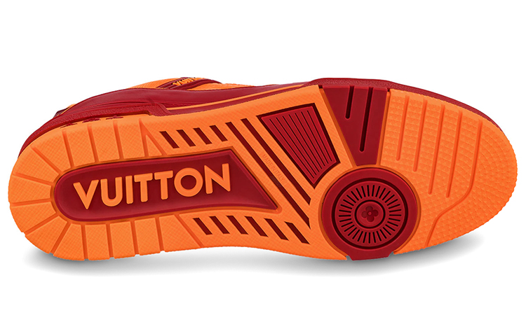 Purchase Louis Vuitton Sepatu 'Monogram Oranye dengan Merah' 1A8WDZ