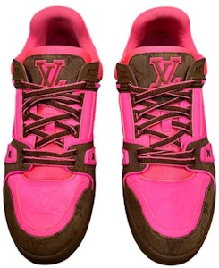 루이비통 핑크 모노그램 트레이너 (Louis Vuitton Pink Monogram Trainer) 1A8Z5E Lookbook 루이비통 핑크 모노그램 트레이너 (Louis Vuitton Pink Monogram Trainer) 1A8Z5E