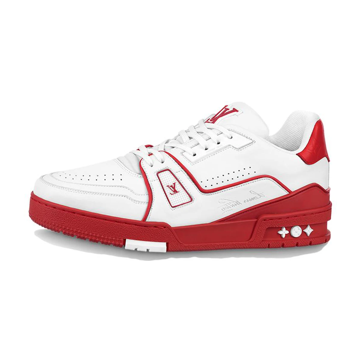 Louis Vuitton Trainers 'Red White' 1A8SK2