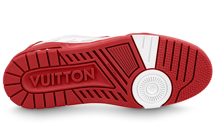 Shop 路易威登红白运动鞋 1A8SK2