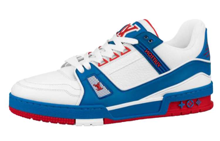 Buy 路易威登白色运动鞋 1A8ZSW