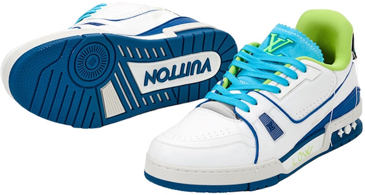 Louis Vuitton Trainers 'White Blue Green for Ghana' 1A9DBB Purchase Louis Vuitton Trainers 'White Blue Green for Ghana' 1A9DBB