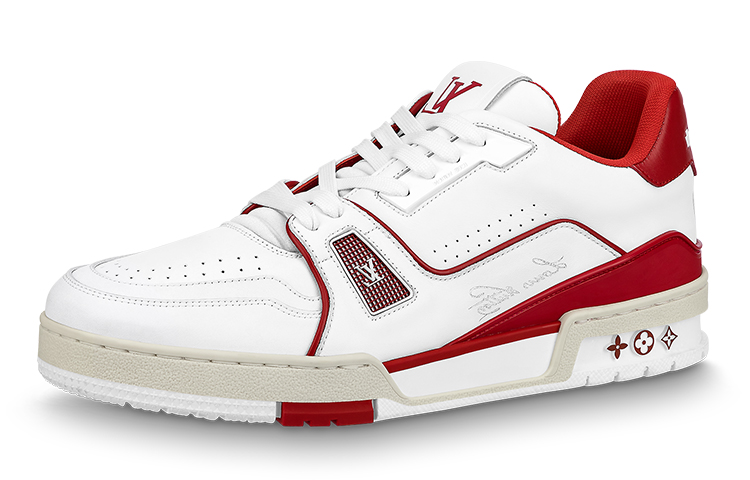 Louis Vuitton Trainers &#x27;White Red&#x27; 1A8ZPR
