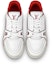 Order Louis Vuitton Kasut Trainers 'Putih Merah' 1A8ZPR
