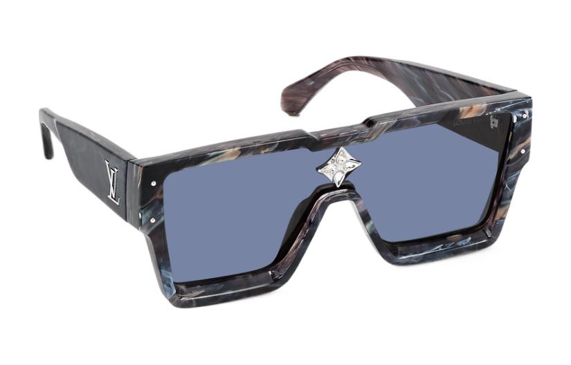 LOUIS VUITTON Trendy Irregular Shaped Sunglasses for Men. Z1789E 圖 4