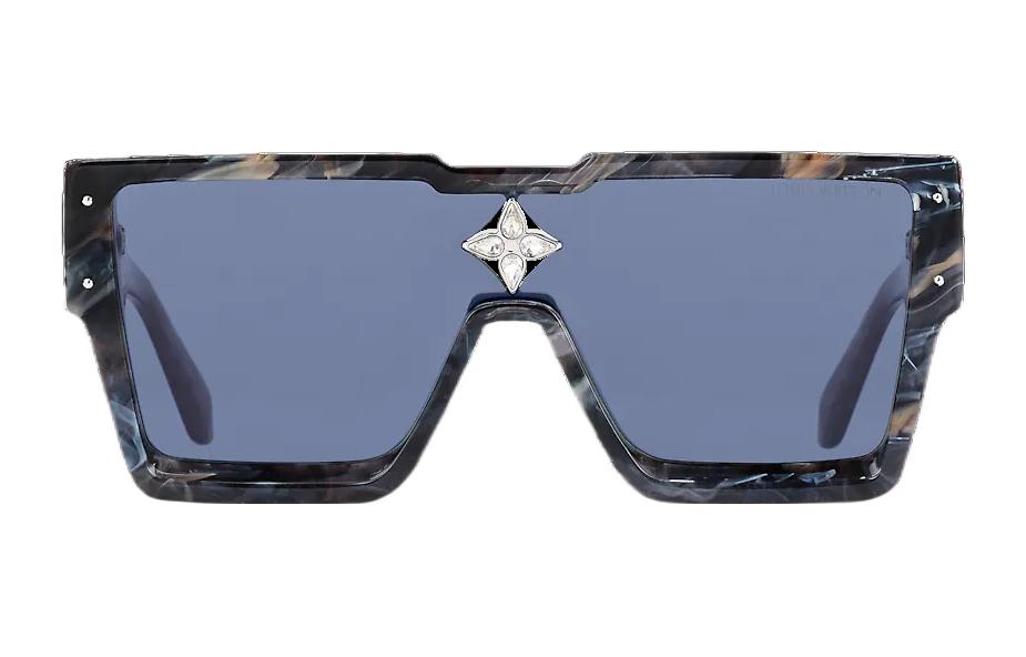 LOUIS VUITTON Trendy Irregular Shaped Sunglasses for Men. Z1789E 圖 5