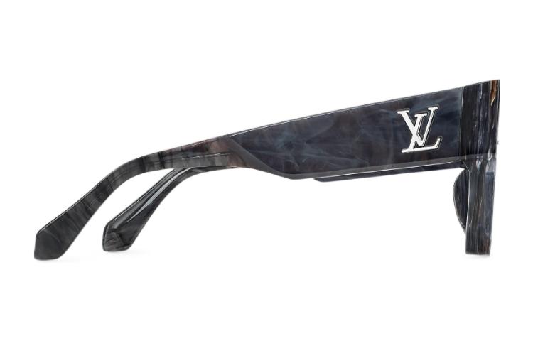 LOUIS VUITTON Trendy Irregular Shaped Sunglasses for Men. Z1789E 圖 6