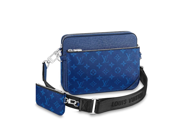 Buy 路易威登三合一郵差包 - 鈷藍色