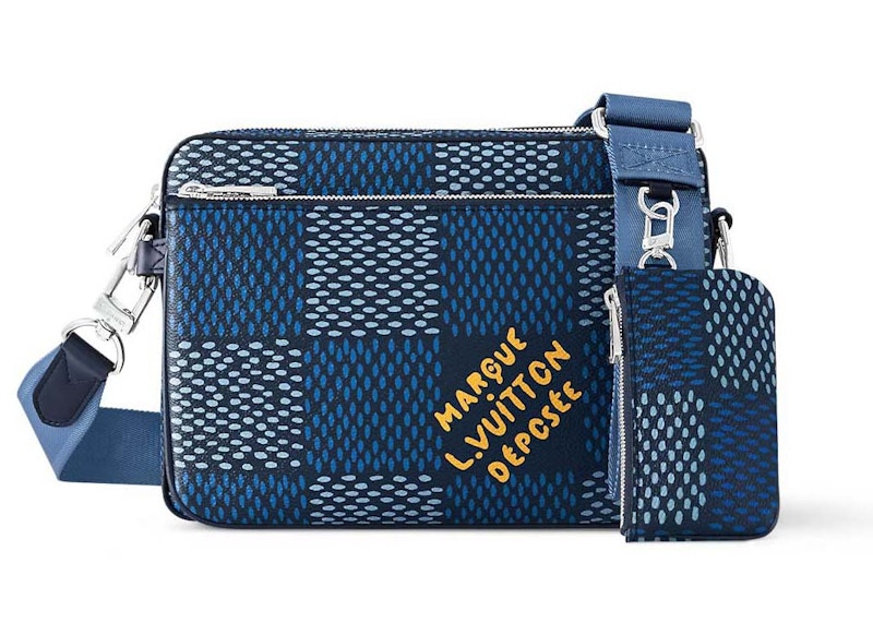Louis Vuitton Trio Messenger Damier Heritage Blue