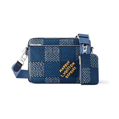 Louis Vuitton Trio Messenger Damier Heritage Blue