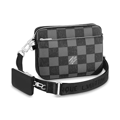 Louis Vuitton Trio Messenger Graphite Black