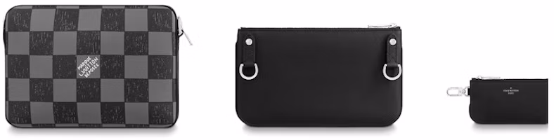 Lookbook Louis Vuitton Trio Messenger Graphite Black