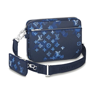 Louis Vuitton Trio Messenger Ink Watercolor