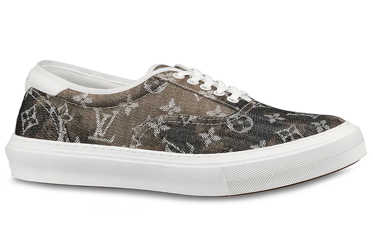Order Louis Vuitton Trocadéro Richelieu ''Logo Denim'' Herren Sneaker 1A5AV5