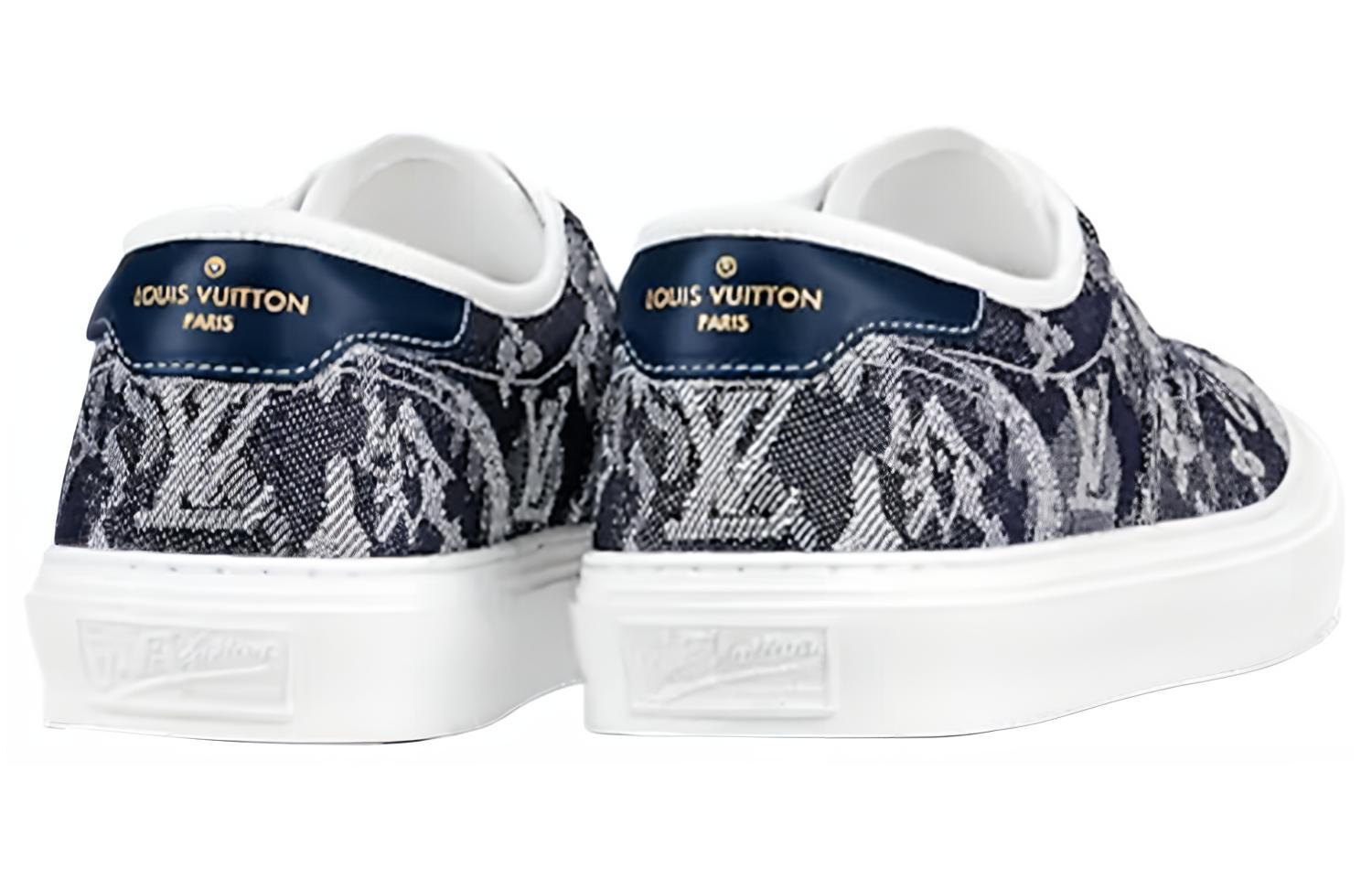Shop Louis Vuitton Trocadéro ''Monogram Bleu'' 1A8K7B