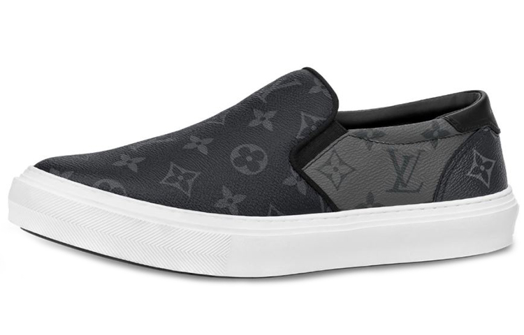 Louis Vuitton Trocadero Monogram Eclipse 'Black Low-Top' 1A81AM