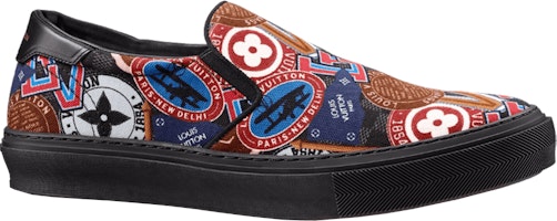 Louis Vuitton Trocadero Slip-On 'Black' 1A3GDP Louis Vuitton Trocadero Slip-On 'Black' 1A3GDP