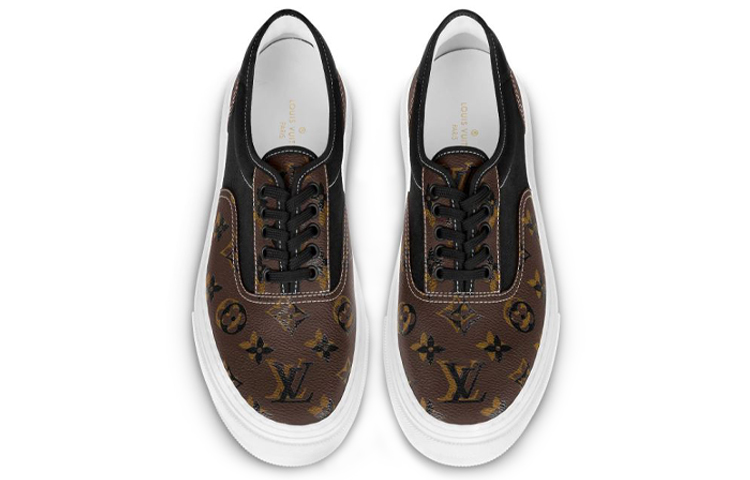LV Trocadero Sneakers 'Brown Monogram' 圖 4