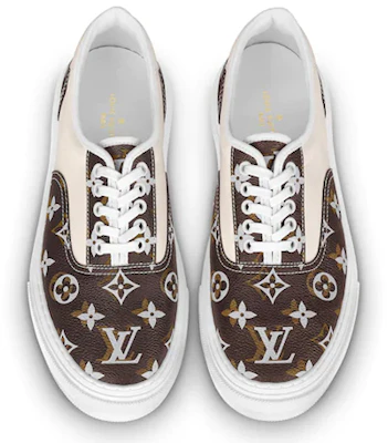 LOUIS VUITTON Trocadero 系帶 休閒板鞋 男款 白色 Lookbook LOUIS VUITTON Trocadero 系帶 休閒板鞋 男款 白色