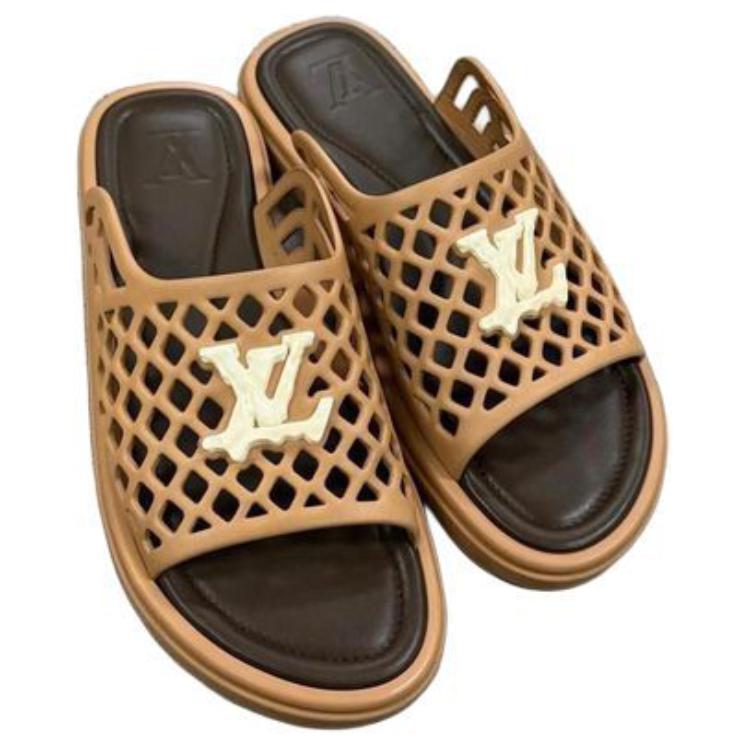 Lookbook ルイ・ヴィトン x タイラーザクリエイター スライド (カーキ) 1ACWFF