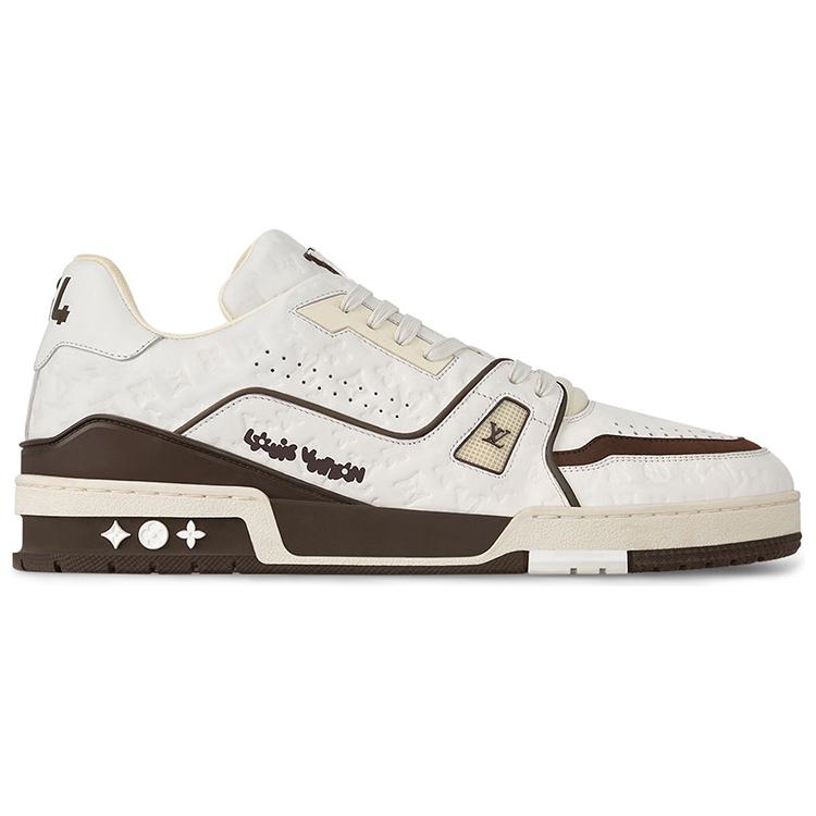 Order Tyler x LOUIS VUITTON 球鞋 圓頭綁帶 低幫 板鞋 男女同款 米棕