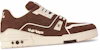 Louis Vuitton Tyler, The Creator x Trainer Low 'Merah Coklat' 1ACR5Z