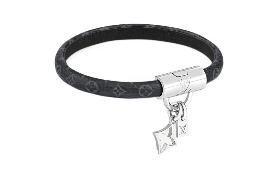 Lookbook Louis Vuitton Gelang Logam Fashion Hitam Unisex M8078E