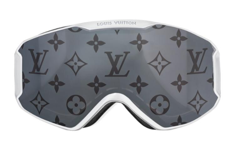 Purchase ルイヴィトン ユニセックス ブラック モノグラム ロゴ スキーゴーグル 防風デザイン Z1744W