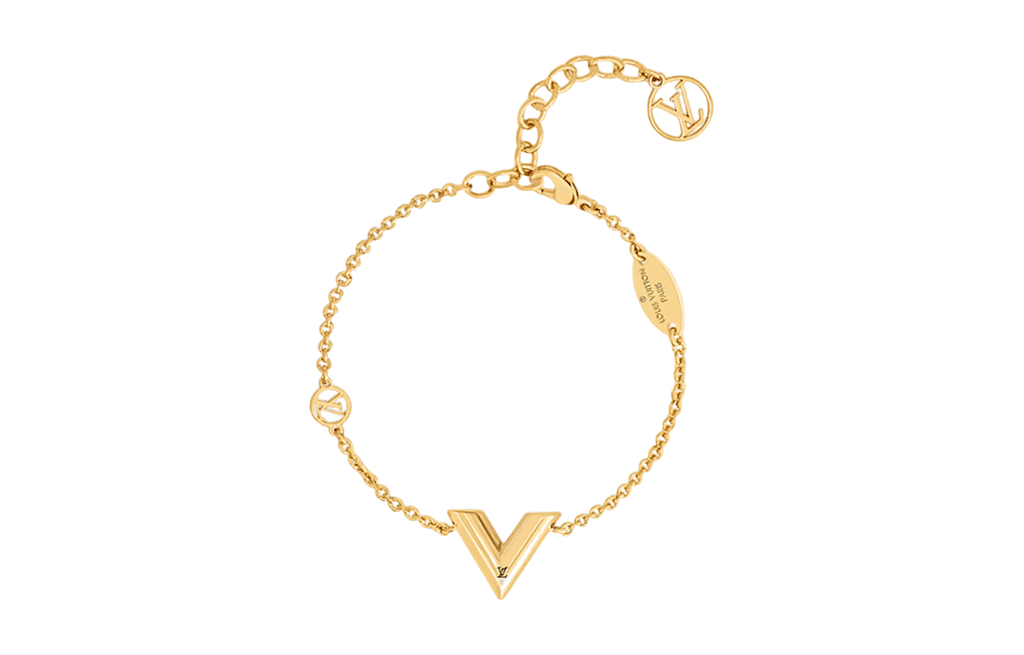 Louis Vuitton Unisex Metal Bracelet Fashion Minimalist Trendy Couple Design. m00858 圖 3