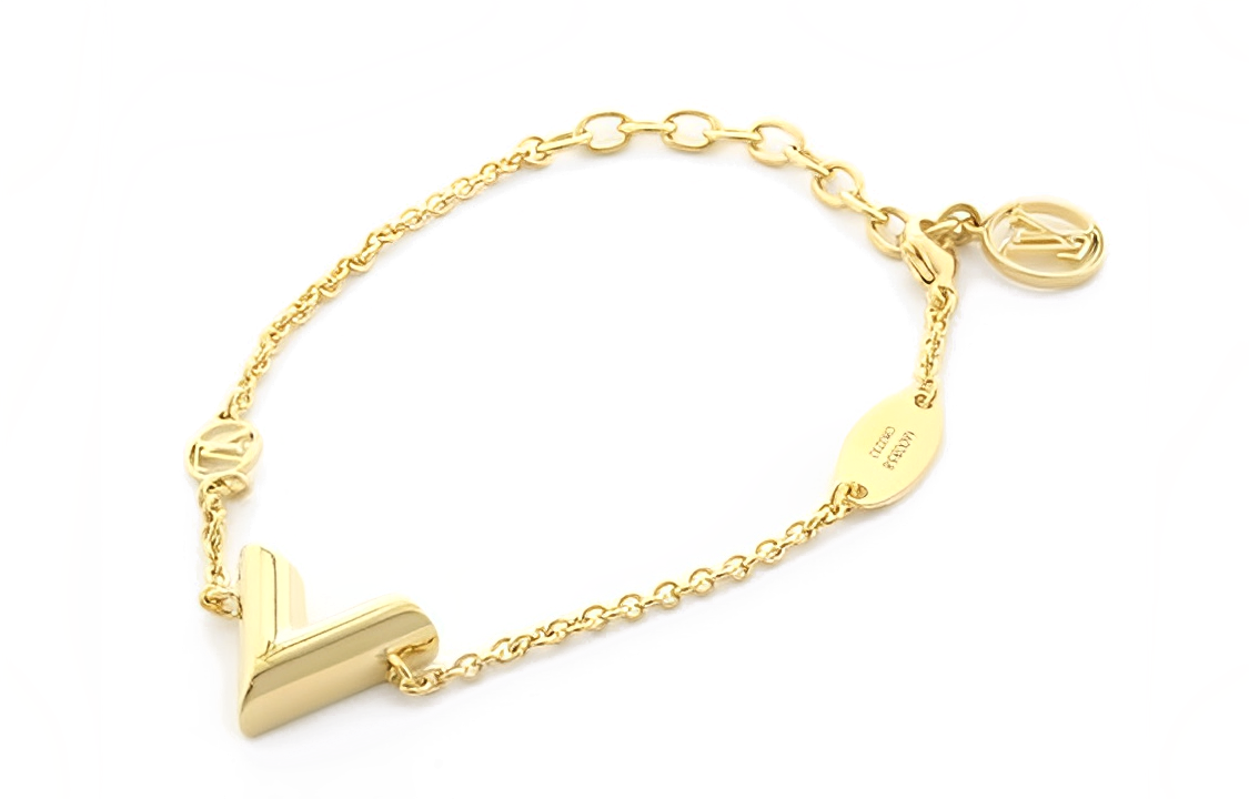 Louis Vuitton Unisex Metal Bracelet Fashion Minimalist Trendy Couple Design. m00858 圖 4